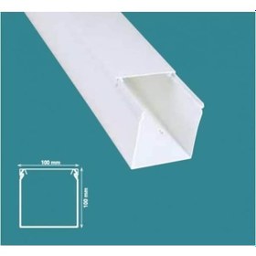 Resim 100X100 Mm Kablo Kanalı 2 Metre 