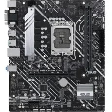 Resim Asus Prıme H610M-A D4-Csm Intel H610 Lga1700 DDR4 3200 Dp Hdmı Vga Çift M2 Usb3.2 Aura Rgb Matx (Prıme H610M-A D4-Csm) Anakart 