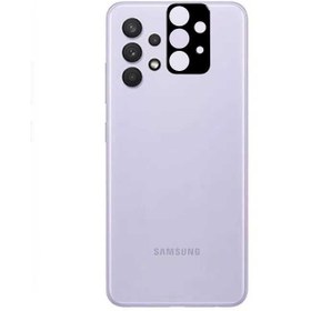 Resim Galaxy A32 4G Zore 3D Kamera Camı - Siyah 