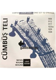 Resim Galli Cu012 Profesyonel Cümbüş Teli Takım 