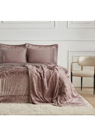 Resim Karaca Home Valeria Queen Gül Kurusu 8 Parça Çeyiz Seti Gül 