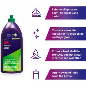 Resim 3m Marin Wax 946 ml 