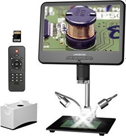 Resim Linkmicro LM210 10.1" LCD Dijital Mikroskop Kamera 