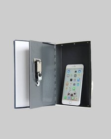 Resim Gld-spt- Gizli Kitap Kasa Metal Gövdeli, Anahtarlı 