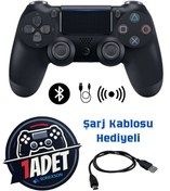 Resim Doubleshock Ps 4 Kablosuz Joystick Tablet Telefon Pc Uyumlu Titreşimli Oyun Kolu 1 Adet 