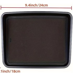 Resim Hightower Suzuki Jimny Jb64 Jb74 2019-2024 Konsol Saklama Kutusu Siyah Abs Organizer 