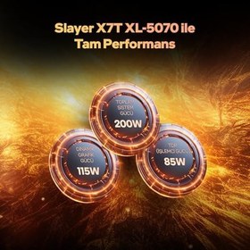 Resim Game Garaj Slayer X7T XL-5070 C2 Intel Core i7 14650HX 32GB RAM 1TB SSD RTX5070 18" 180Hz QHD+ IPS FreeDOS Oyuncu Laptop 