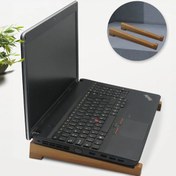 Resim Bk Gift Taşınabilir Ahşap Notebook Laptop Standı 