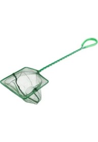 Resim Akvaryum Balık Yakalama Kepçesi File Tel Kepçe 33 cm 