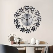 Resim 1 Adet Modern Minimalist Büyük Yuvarlak Duvar Saati - Siyah Akrep ve Yelkovan, Beyaz Kadran, İnce Okunabilir Rakamlar, Siyah Çerçeve Bej/Beyaz/Gri Tonlarında Demir Konstrüksiyon Oturma Odası, Yatak Odası, Mutfak Ofis için Sessiz Hareketli Güncel Ev Dekorasyonu Stil sahibi Akrilik Devasa Boyutlu 