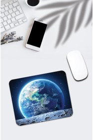 Resim pixolog Ay'dan Dünya Görünümü Temalı Mouse Pad 102 