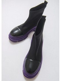 Resim Luvishoes Bendıs Siyah Mor Scuba Kadın Bot Mor - Siyah 