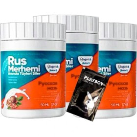 Resim Playboy Turquoise Tüy Dökücü Krem 3 Adet Ceviz & Ceviz Sütü Rus Merhemi 50 ml + Yanında Jel 