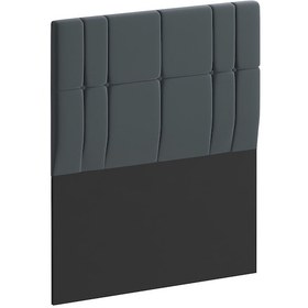 Resim Yatak Başlığı, Lidya Başlık Antrasit 90x100 Cm 