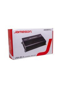 Resim Usa-60.4 Jameson 4000watt Bass Kontrol Hediyeli Oto Anfi 4x60 Rms 