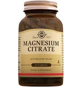 Resim Solgar Magnesium Citrate Magnezyum Sitrat 60 Tablet 