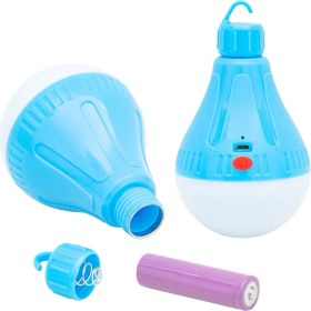 Resim LY-V09 Micro USB Girişli Askılı Şarjlı Ampul 