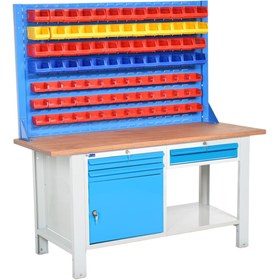 Resim starçelik Atölye Çalışma Tezgahı (1600x720x830-930/1844 mm) 