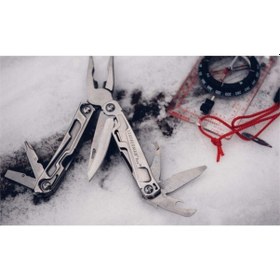 Resim Leatherman Kamp Rev Stainless Multitool Gri 