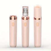 Resim Kadınlara Özel 2'si 1 Arada Elektrikli Epilatör & Traş Makinesi, USB Şarj Edilebilir Yüz Saç Giderme, 18 Pense Precision Tıraşçısı Yüz, Bacak, Bikini, Kollar için, 4-12V Çalışma Voltajı, 350mAh Lityum Pili 