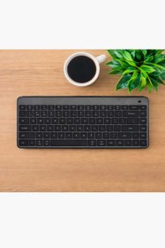 Resim Xiaomi 85 Tuşlu Taşınabilir Çift Modlu Bluetooth Kablosuz Klavye 
