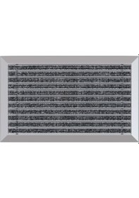 Resim Arfen Halı Üst Yüzeyli Alüminyum Gri Paspas 50 X 80 Cm 