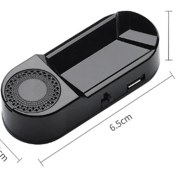 Resim Araba Aromaterapi Güneş Enerjili Uyarı Işığı Hırsızlık Önleme Uyarı Lambası LED Iç Mekan Sensörü (Yurt Dışından) 