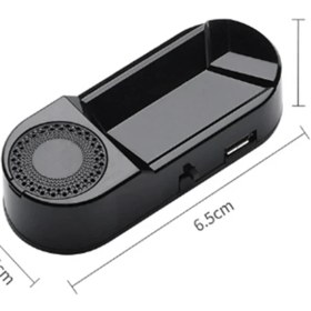 Resim Araba Aromaterapi Güneş Enerjili Uyarı Işığı Hırsızlık Önleme Uyarı Lambası LED Iç Mekan Sensörü (Yurt Dışından) 