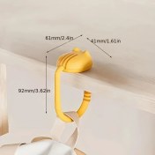 Resim Fochsia Sarı Kedi Çantası Askısı Ayarlanabilir El Çantası Seyahat Askısı Masa Düzenleyici Diğer 