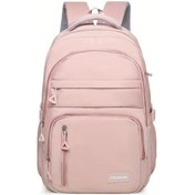 Resim Honeybeeshop Pembe Tablet Bolmeli Hafif Donusturulebilir Buyuk Kapasiteli Sirt Cantasi Diğer 