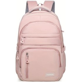 Resim Honeybeeshop Pembe Tablet Bolmeli Hafif Donusturulebilir Buyuk Kapasiteli Sirt Cantasi Diğer 