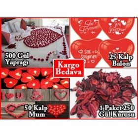 Resim Romantik Aşk Paketi Evlilik Teklifi, Sevgiliye Hediye Süsleri 