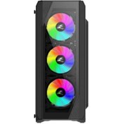 Resim Zalman N5tf 600w 4x Rgb Fan Temberliatx Mıdt Kasa 