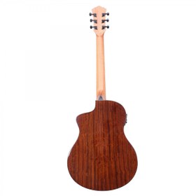 Resim Washburn BTV-BLKBCE Bella Tono Vite Black Burl Elektro Akustik Gitar 