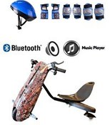 Resim Citymate Drift Car Bluetoothlu Turuncu Elektrikli Kaykay Hoverboard - Kask Dizlik Hediyeli 