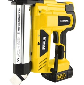 Resim Rtrmax RTX1875B Şarjlı U Çivi / Çivi Çakma Zımbası - Akü Hariç 