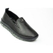 Resim Voyager 9059 Siyah Deri Kadın Günlük Ayakkabı 001 