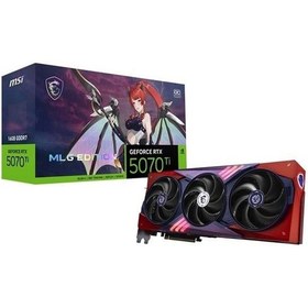 Resim Msı Rtx 5070 Ti 16gb Mlg Edıtıon Oc Gddr7 256bit 1xhdmı-3xdp Pcıe V5.0 