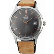 Resim Orient TAC08003A0 Kurmalı Otomatik Deri Taba Kristal Cam 42 mm Erkek Kol Saati 