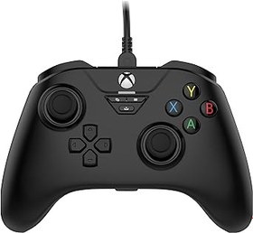 Resim Snakebyte Wired Video Game Controller - Xbox Series X|S, Xbox One & PC - Officially Licensed –Gamepad Base X - Hall Effect Sensors for Precision Joysticks/Triggers – 3.5mm Audio Jack - Black 