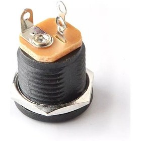 Resim 100 ADET IC-258 DC ŞASE 2.5MM YUVARLAK SOMUNLU 5.5X2.5mm 