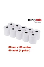 Resim MİRAY 80mmx60Metre Termal Pos Rulosu 40 Adet 