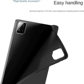 Resim Microcase Xiaomi Pad 7/Pad 7 Pro 11.2 inch Tablet Silikon Tpu Soft Kılıf -AL3284 (Siyah) 