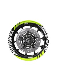 Resim Yamaha Mt-25 Jant Şeridi Florasan Sarı 