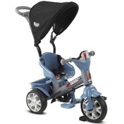 Resim Baby Hope 121 Bobo Speed Tenteli Bisiklet Mavi Gri 