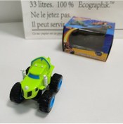 Resim Açık Yeşil, Arazi Aracı, Flame Monster Cyclone Team Sürtünme Aracı Çok Renkli 
