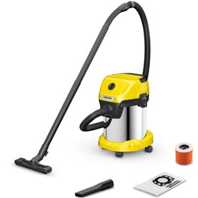 Resim Karcher KWD 3 S V-17/4/20 ISLAK KURU ELEKTRİKLİ SÜPÜRGE + HALI BAŞLIĞI HEDİYE 