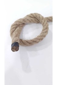 Resim Ekodoğa Bej Jüt Halat 12 mm 40 m Ip Halat 