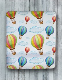 Resim Uçan Balonlar Bilek Destekli Mouse Pad Mousepad 