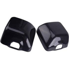 Resim Crackedice Dış Sağ Ve Sol Taraf Kapı Aynası Kapağı Trim Aksesuarları 